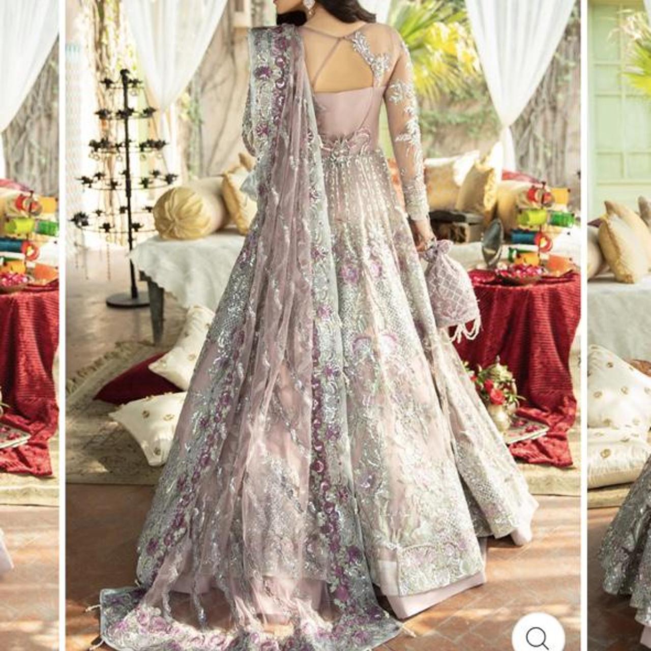 Lilac Pakistani suit/ gown. Fully stiched. Size... - Depop