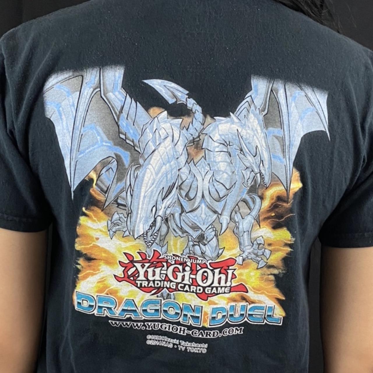 Vintage Y2K Konami YuGiOh Dragon Duel T Shirt Double... - Depop