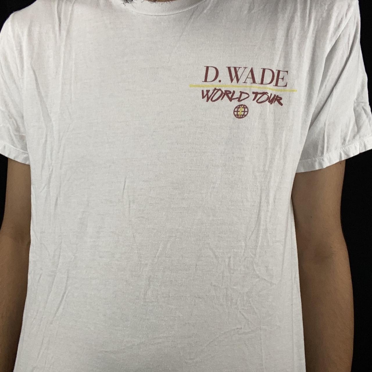 Dwyane Wade Sport Shirt T-Shirt Vintage 90S Merch Tour 2023 Ticket