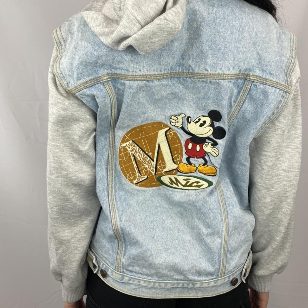 Mickey & Co. Women's Grey and Blue Jacket | Depop