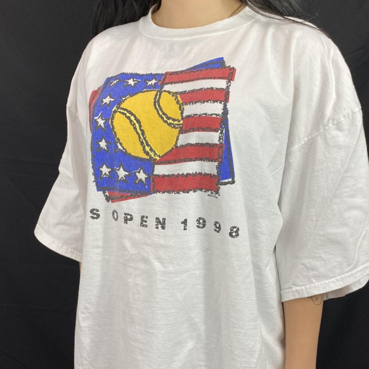 Vintage 90's US Open 1998 Tennis Tournament T Shirt... - Depop