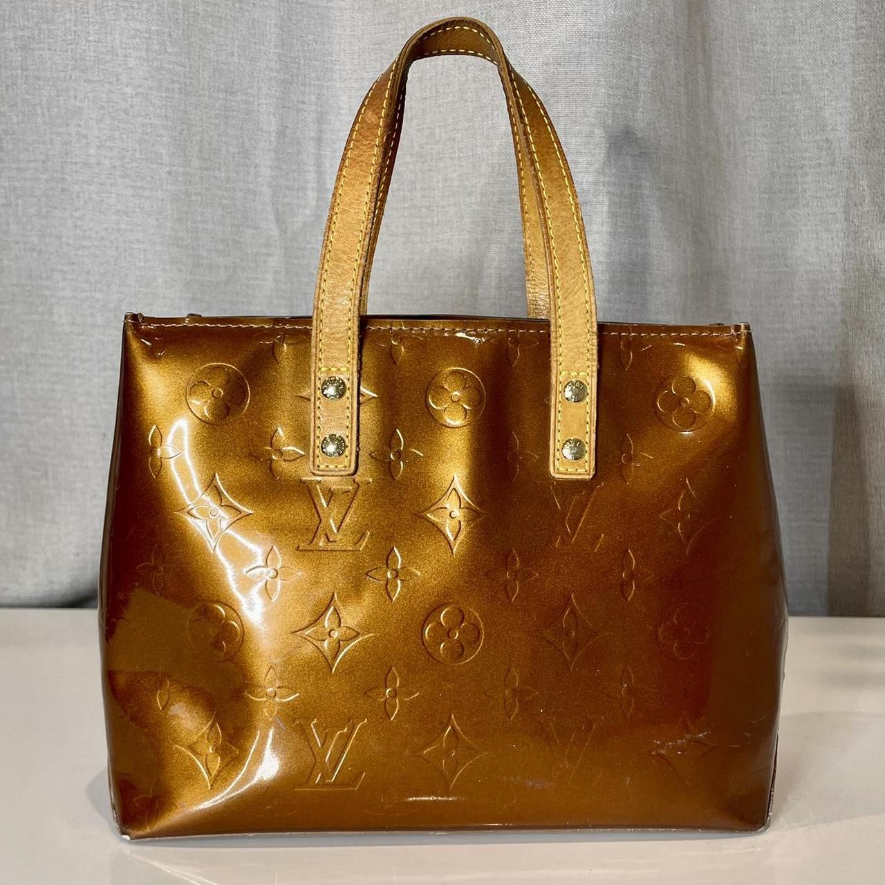 Metallic Louis Vuitton Bag Vintage y2k Vernis... Depop