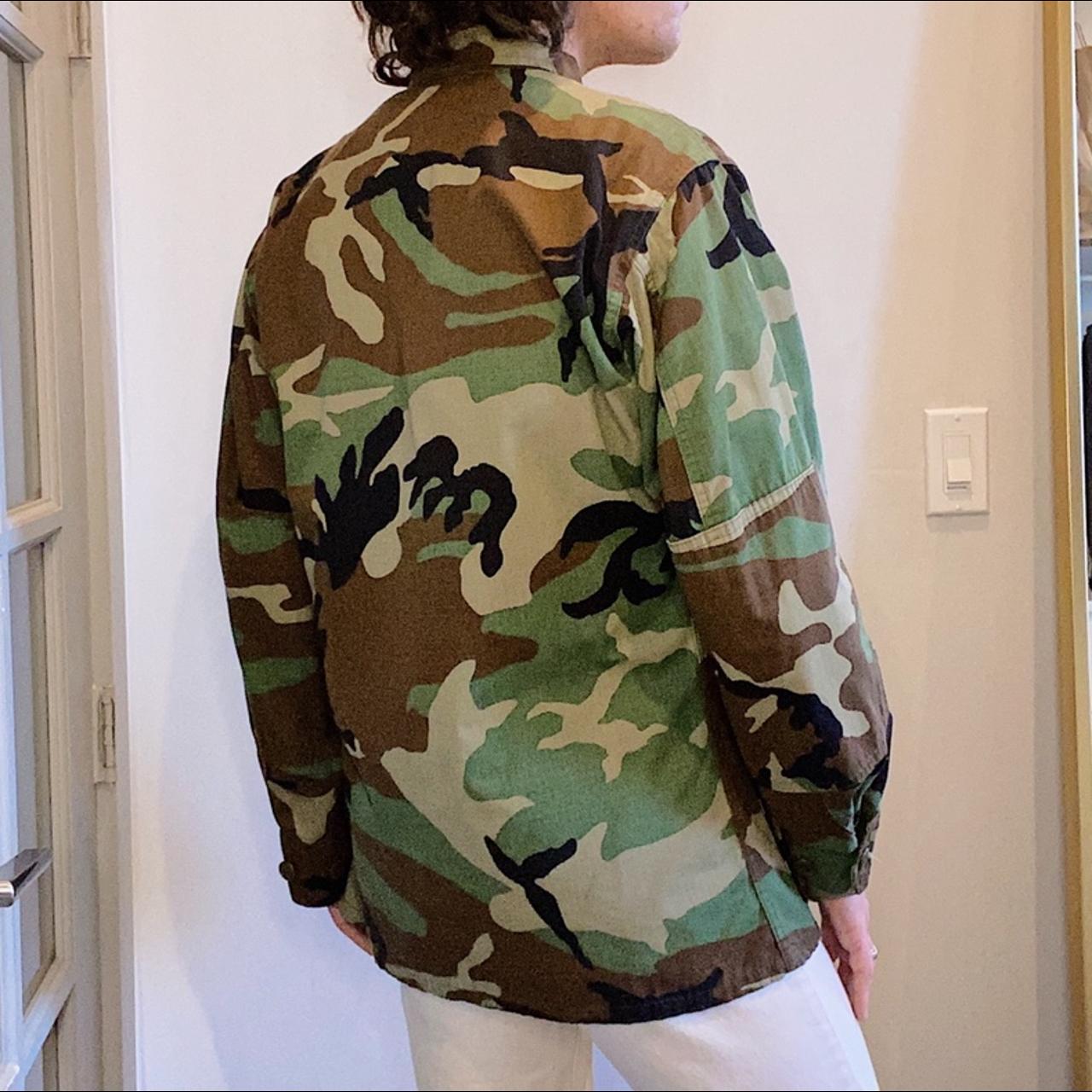 FREE SHIPPING • Vintage Army Jacket • Classic camo... Depop