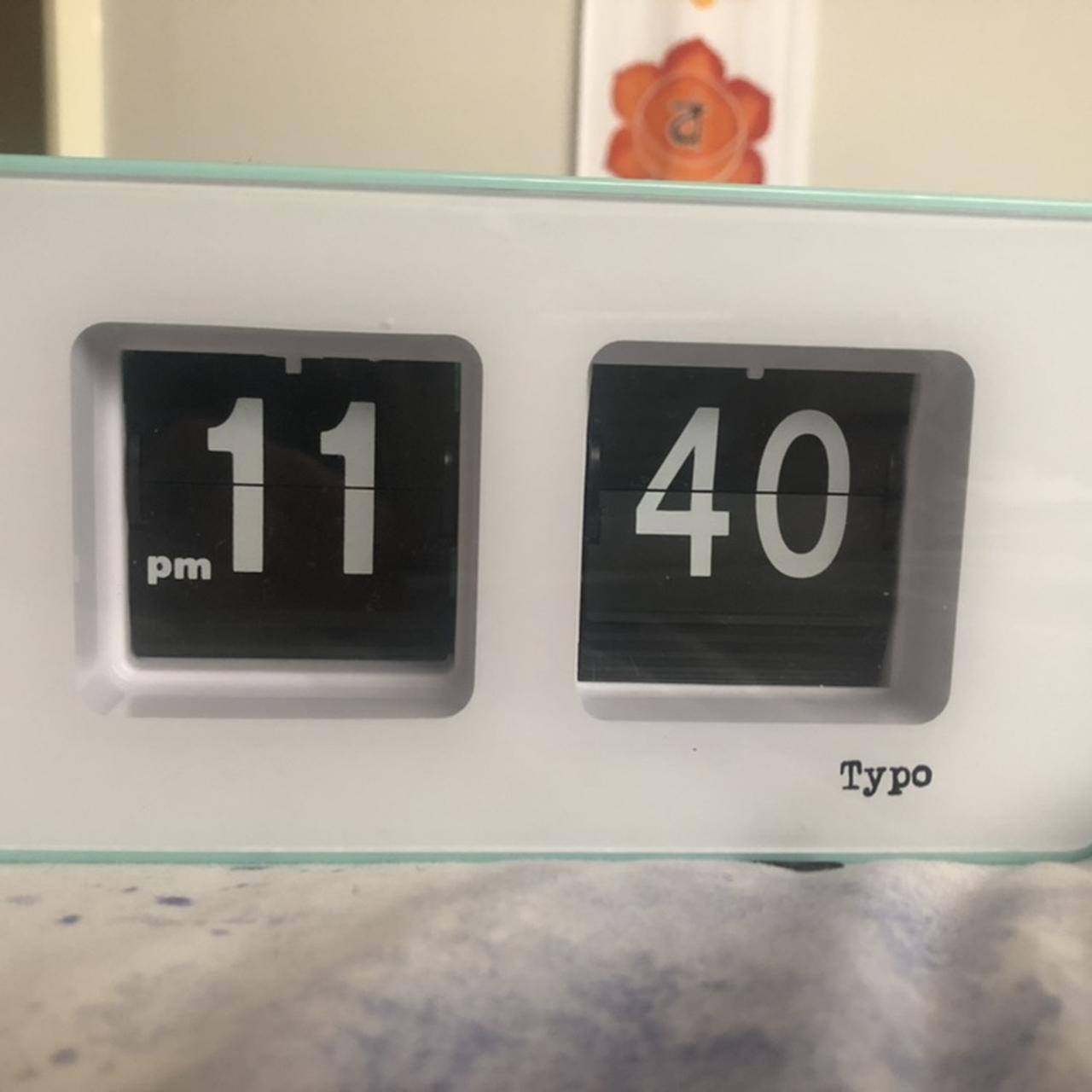 Typo digital deals clock