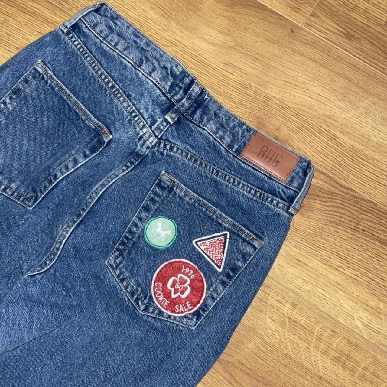 BDG badge jeans Only worn once From urban outfitters - Depop