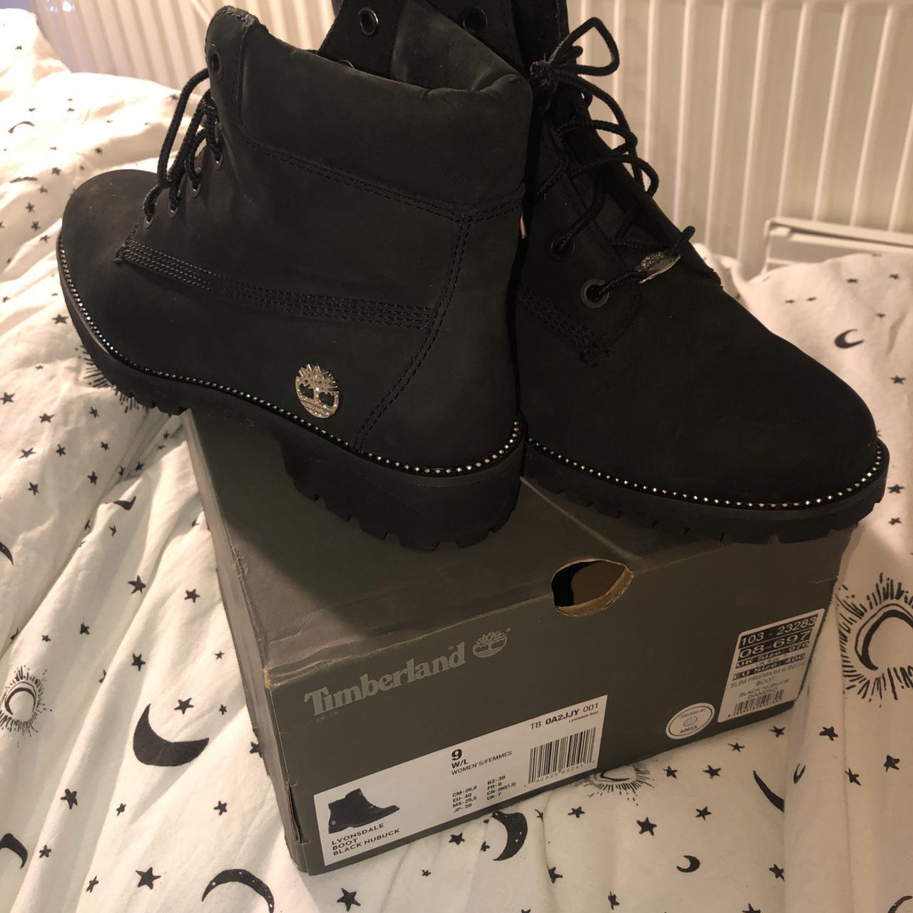 timberland black nubuck diamond