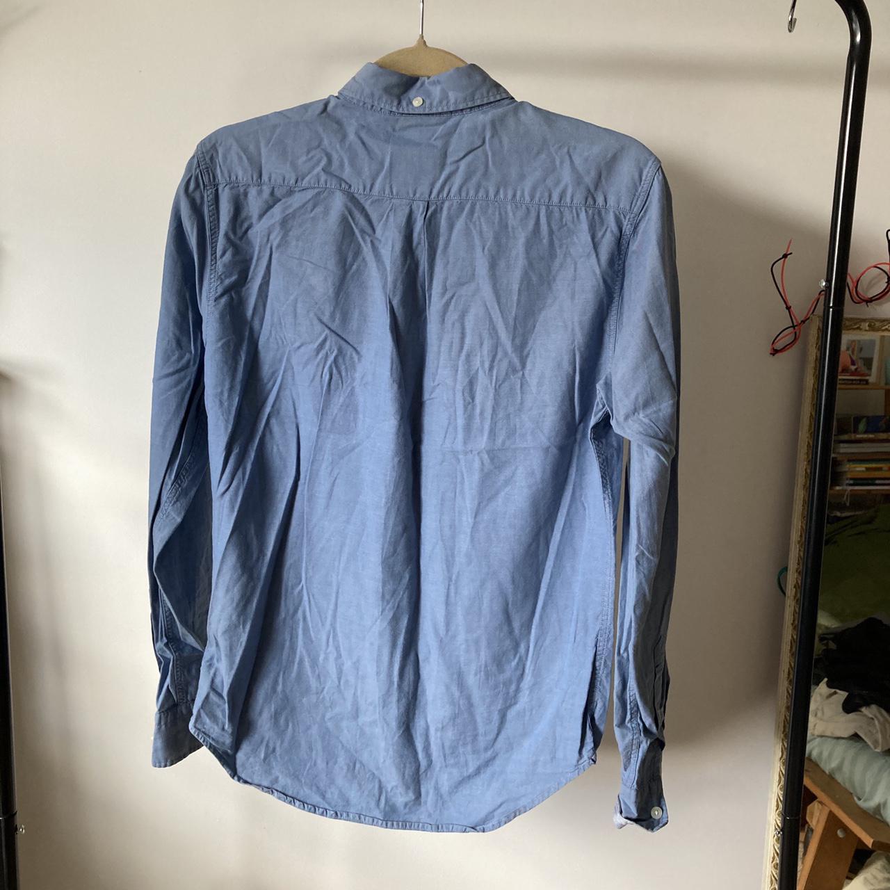 Levis slim fit light blue cotton shirt. Good... - Depop