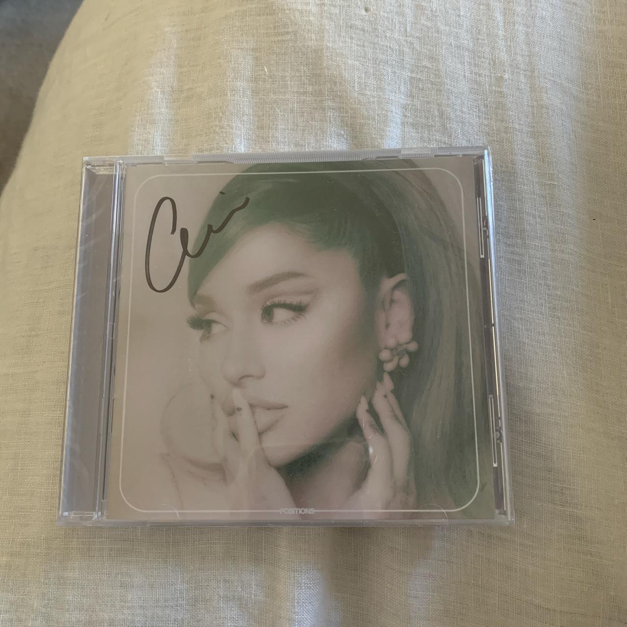 Ariana Grande hand signed positions cd. 100%... - Depop