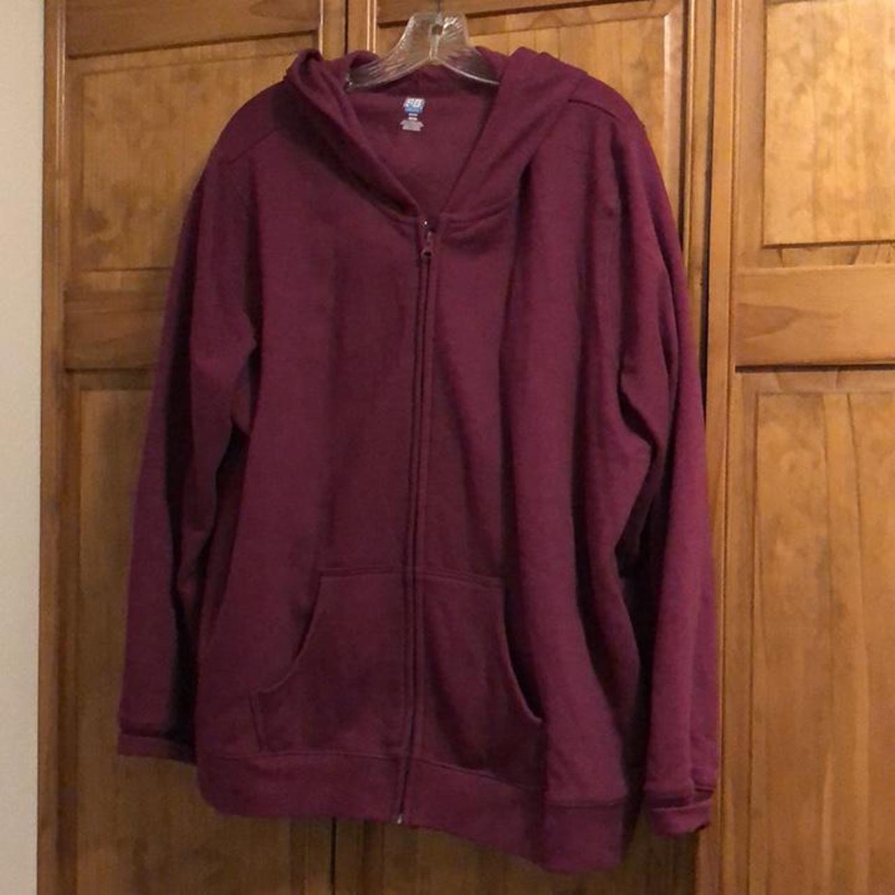 SB Active Woman Wine Purple Full Zip Up Hoodie 2X. Depop