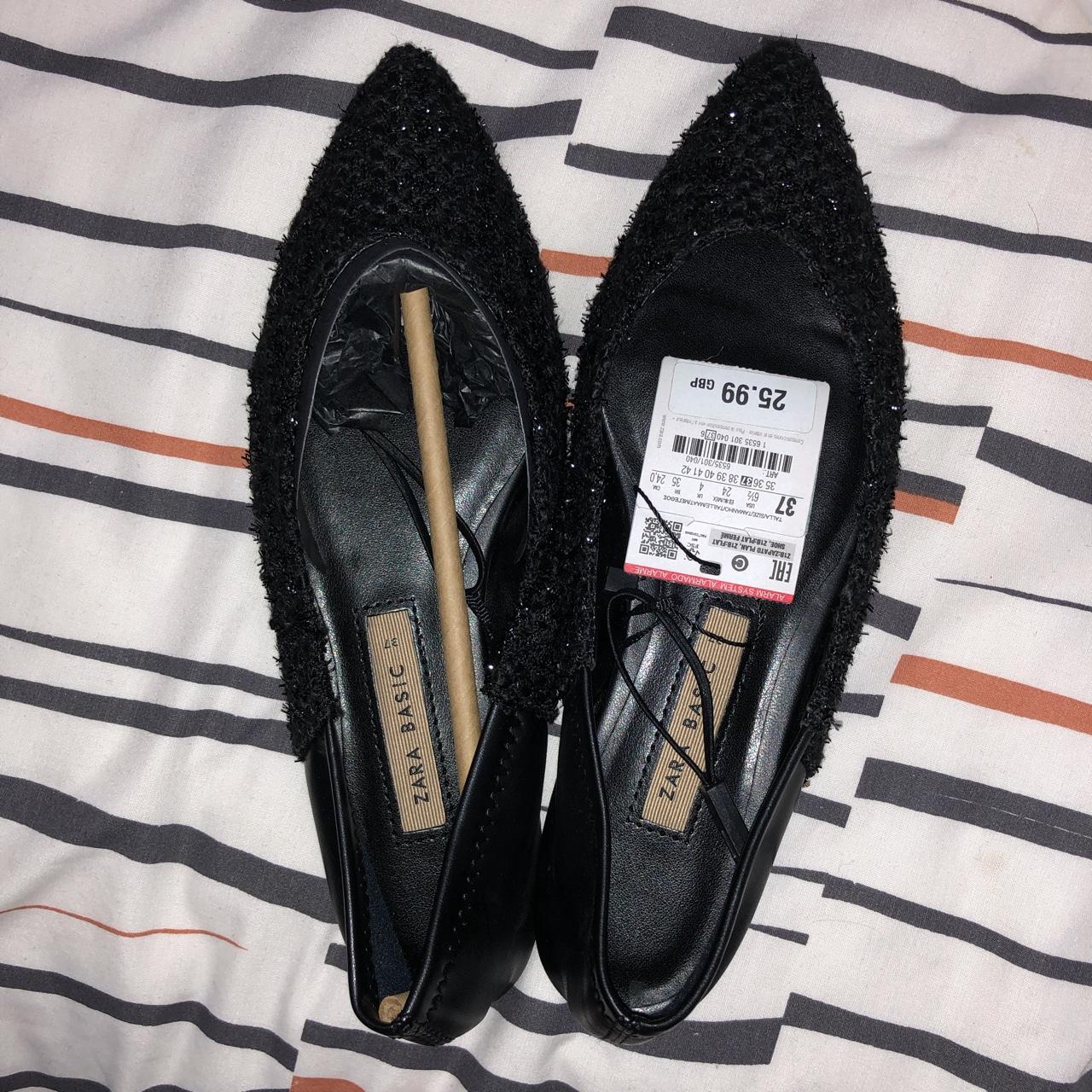 zara flat shoes new in