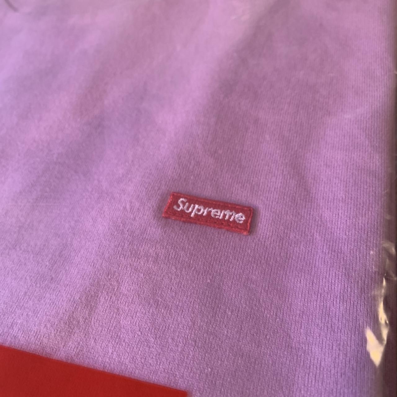 Supreme Supreme Purple on Red box logo tee