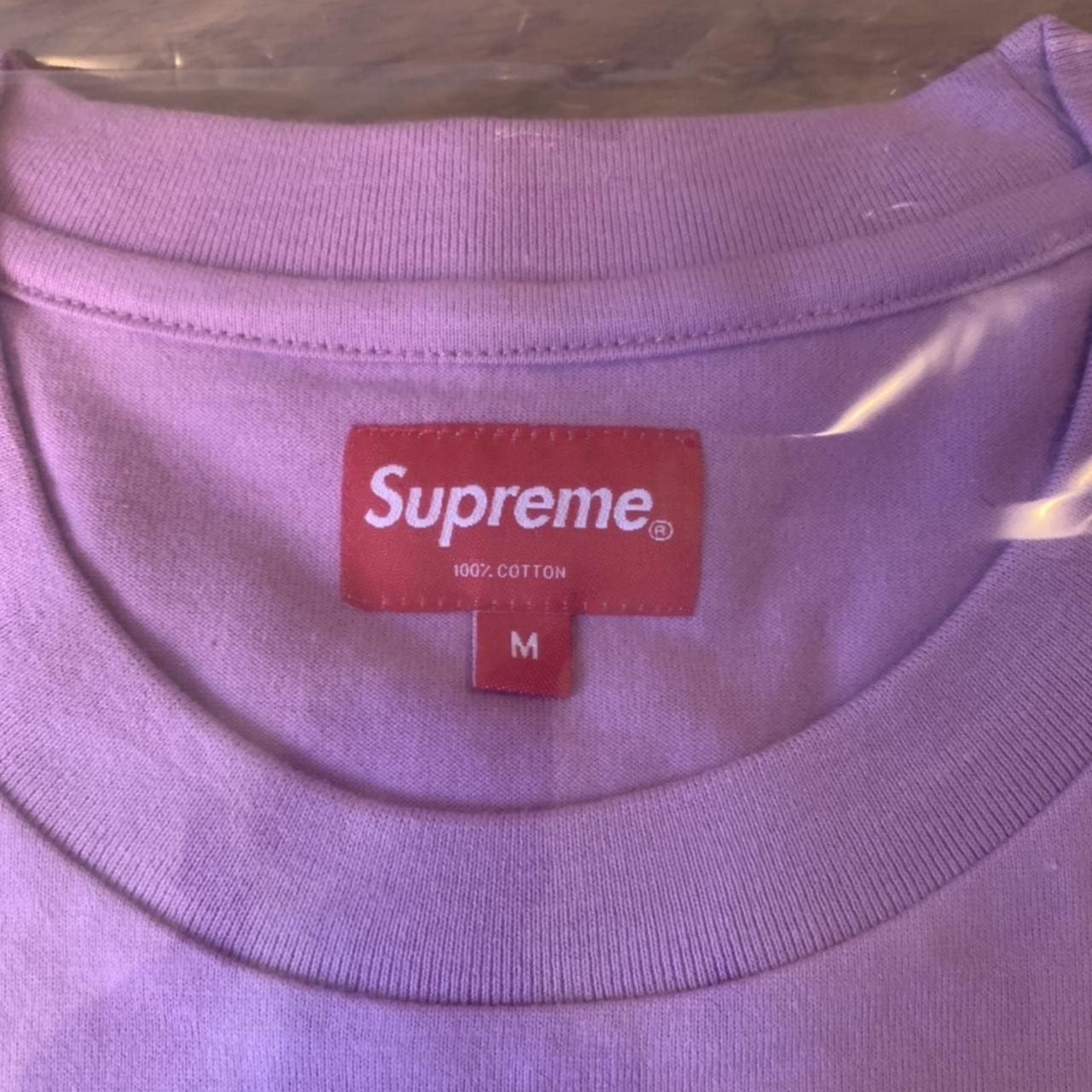 Supreme Small Box Logo Tee, Lilac, All Depop