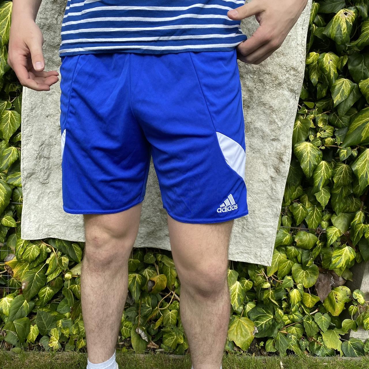 Royal blue hotsell adidas shorts