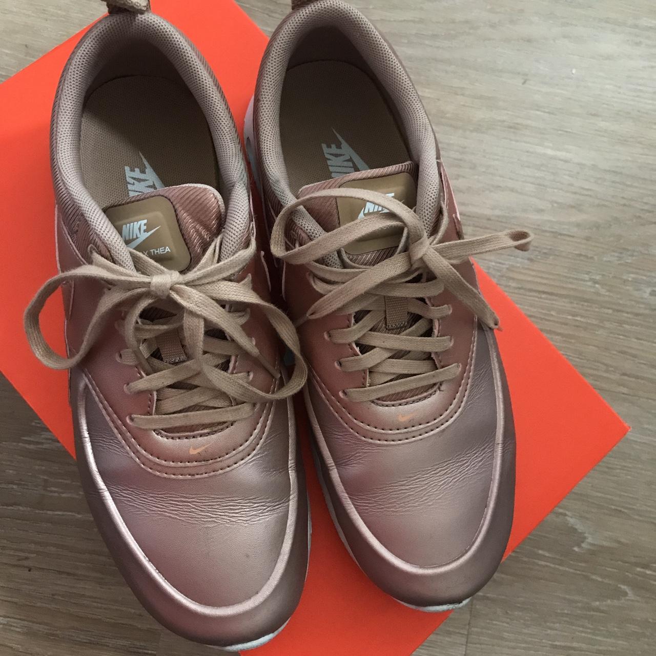 Nike Air Max Thea ROSE GOLD Worn a handful of time