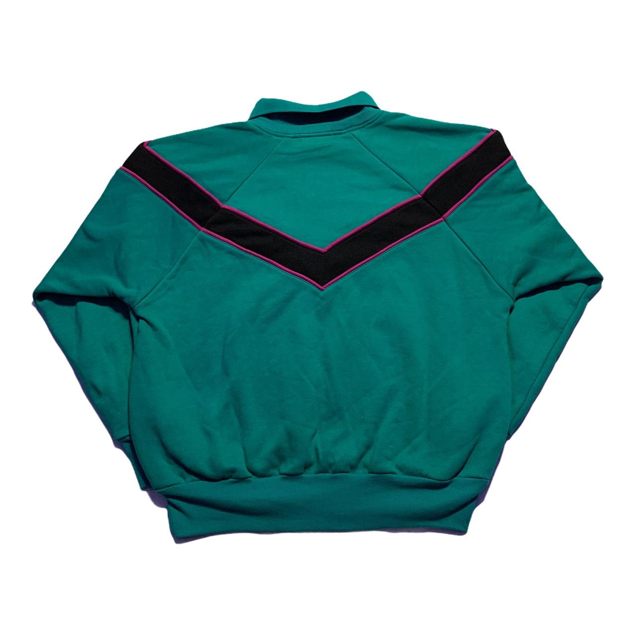 Van Heusen Men's Green and Pink Jumper (2)
