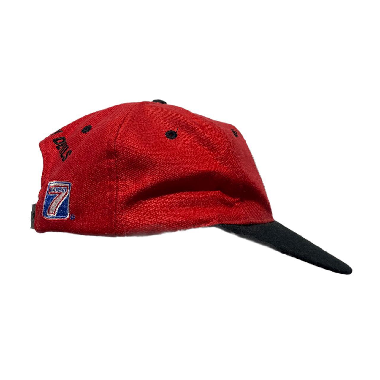 Vintage New Jersey Devils Hat One Size Fits All 9/10... - Depop