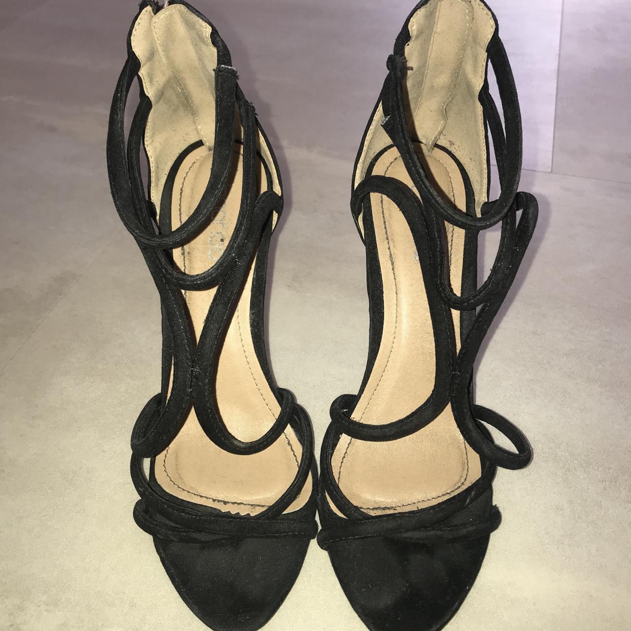 boohoo strappy heels