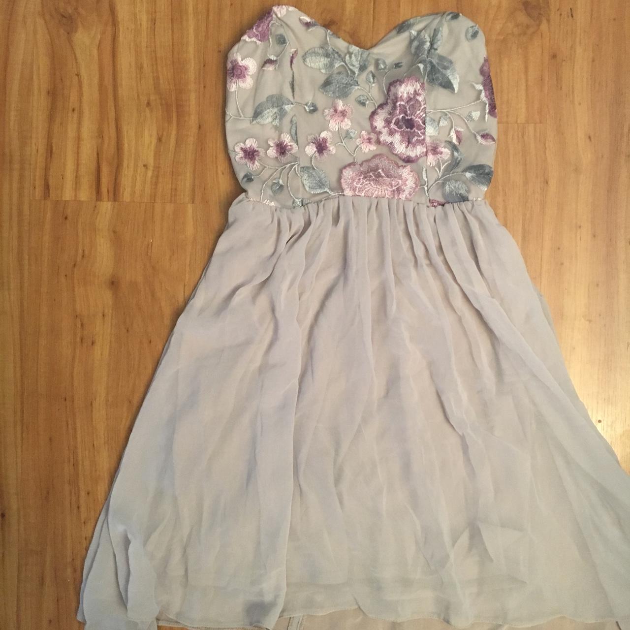 Floral sheer flowy dress Perfect for any fancy... - Depop