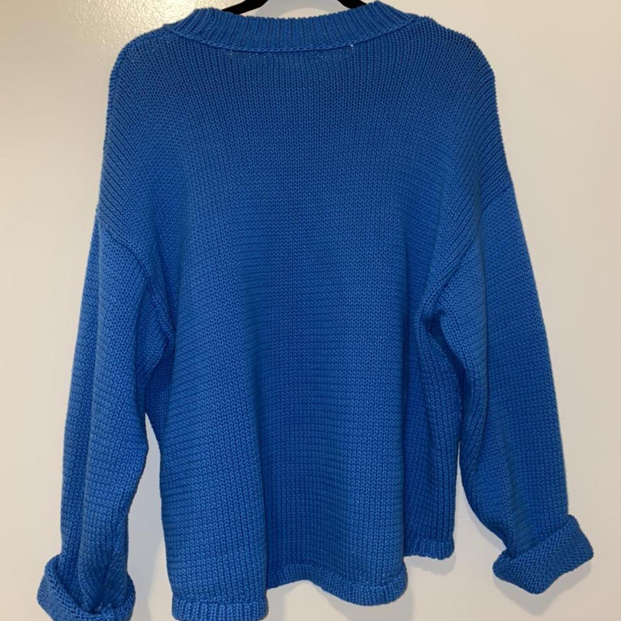 Women's Blue Jumper | Depop