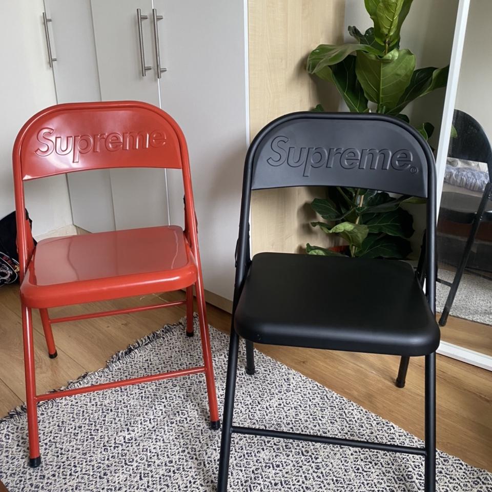 Metal folding deals chair supreme