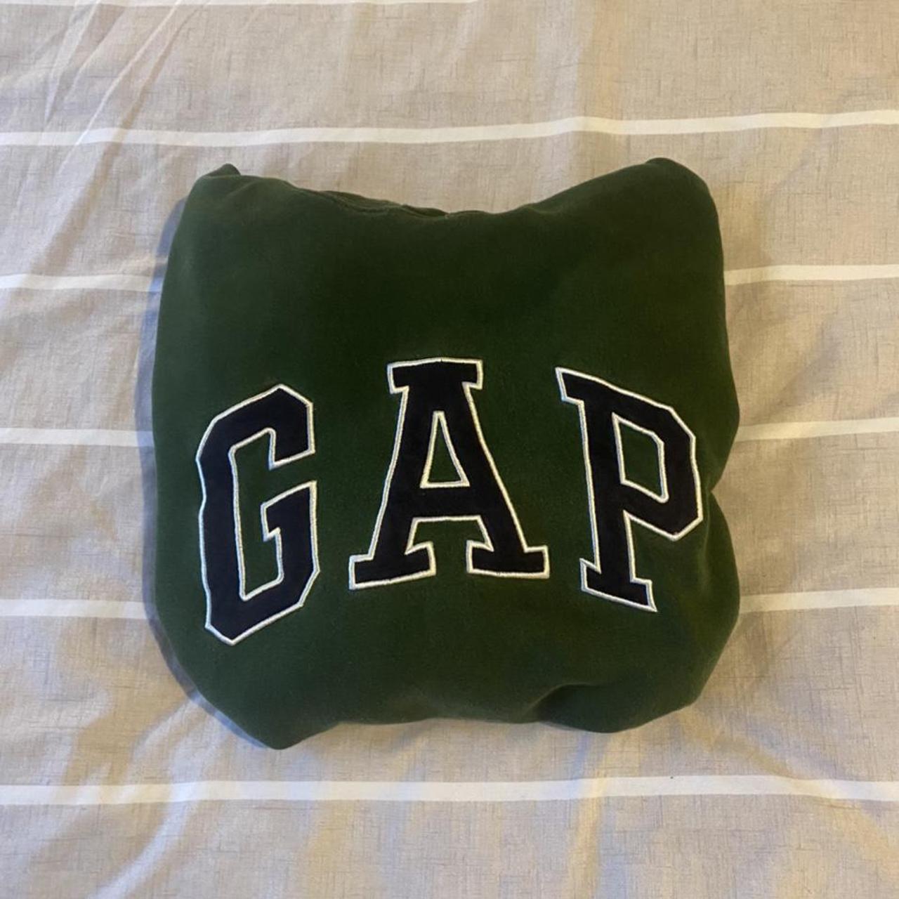 forest green gap hoodie