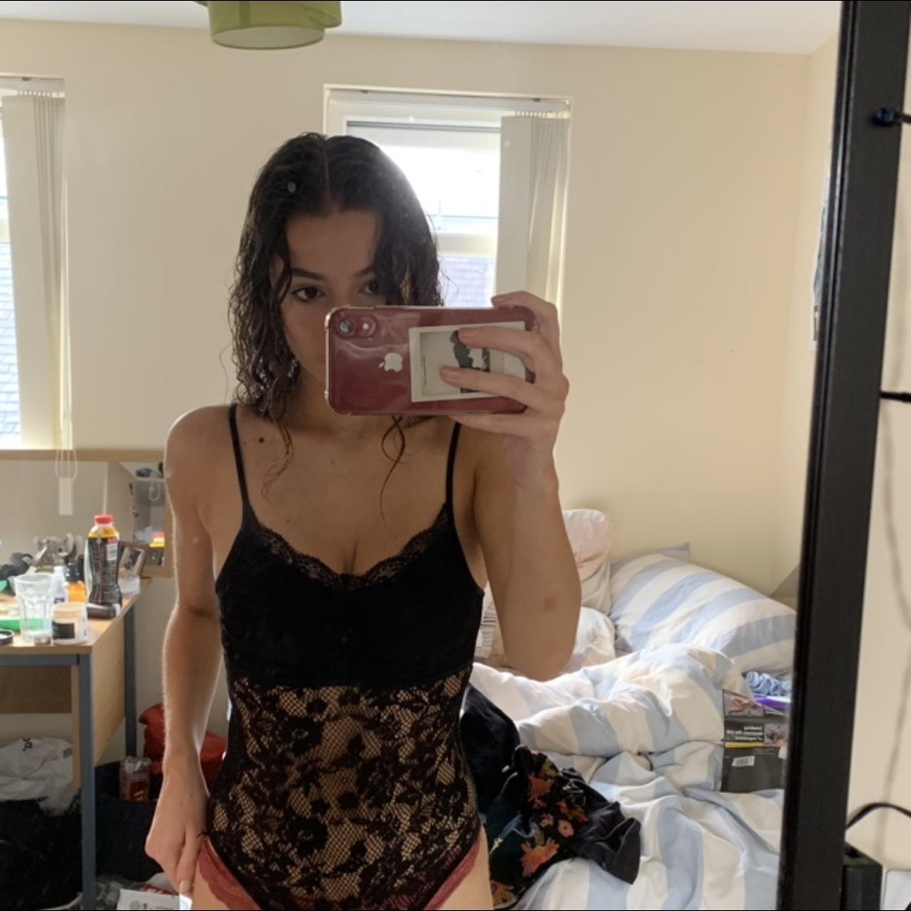 depop lace bodysuit