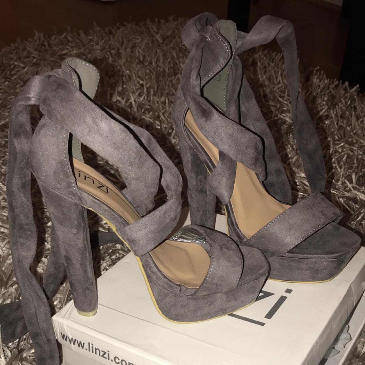 tie dye platform heels