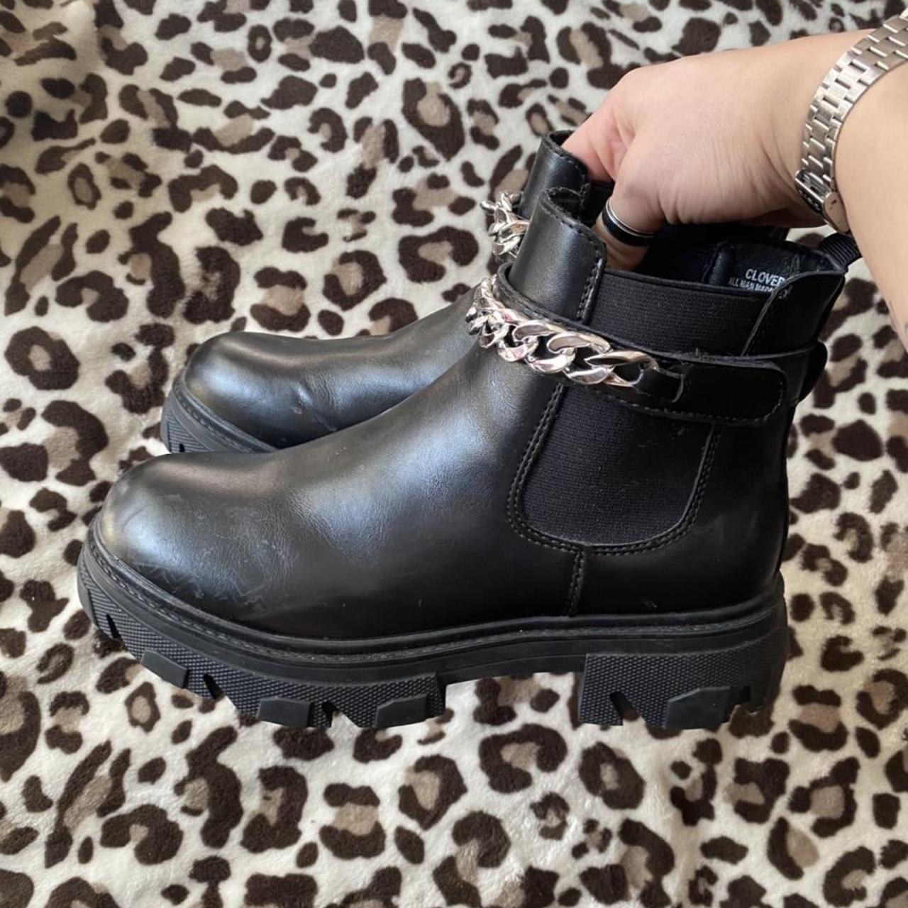 chunky boots size 8