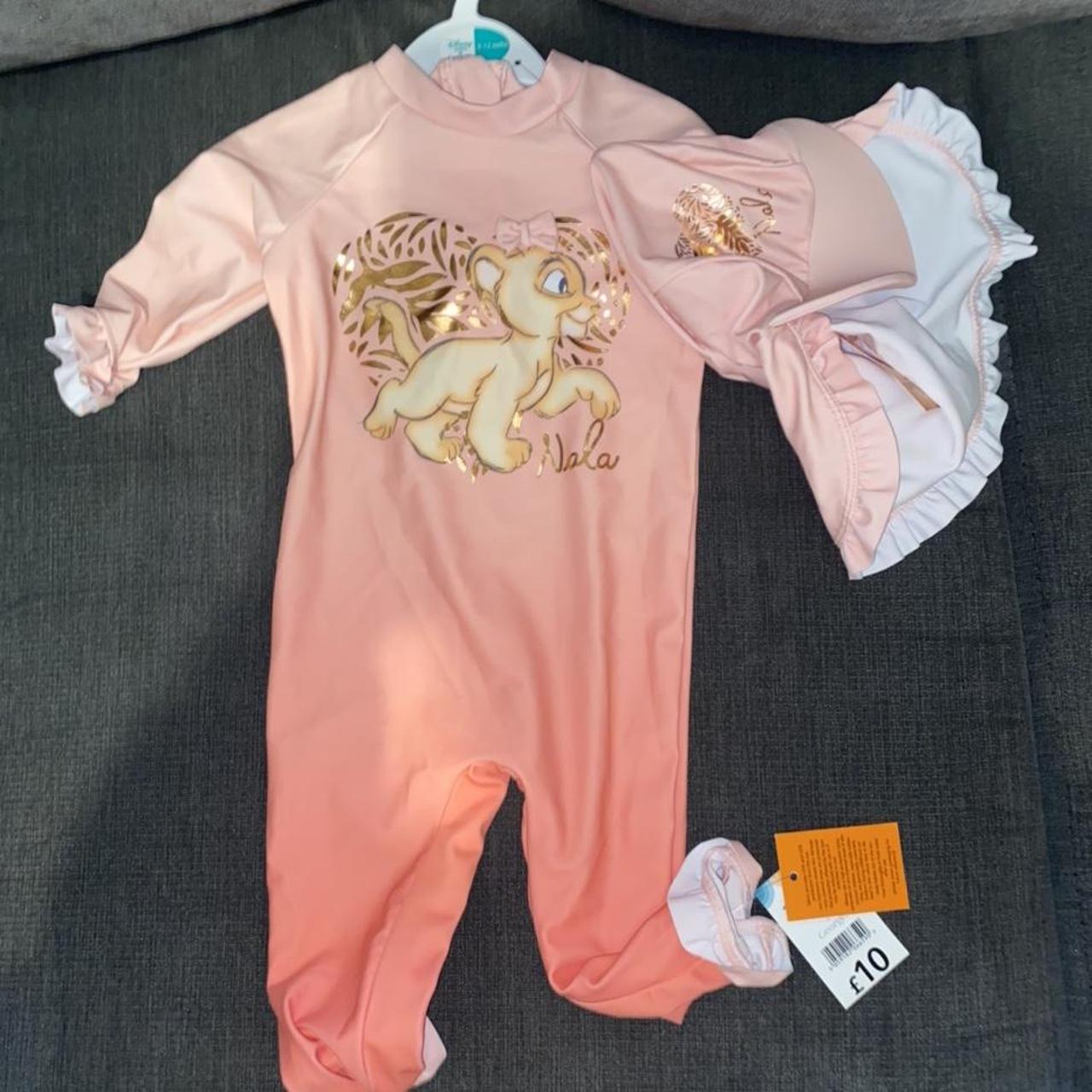 Lion king onesie hot sale for baby girl