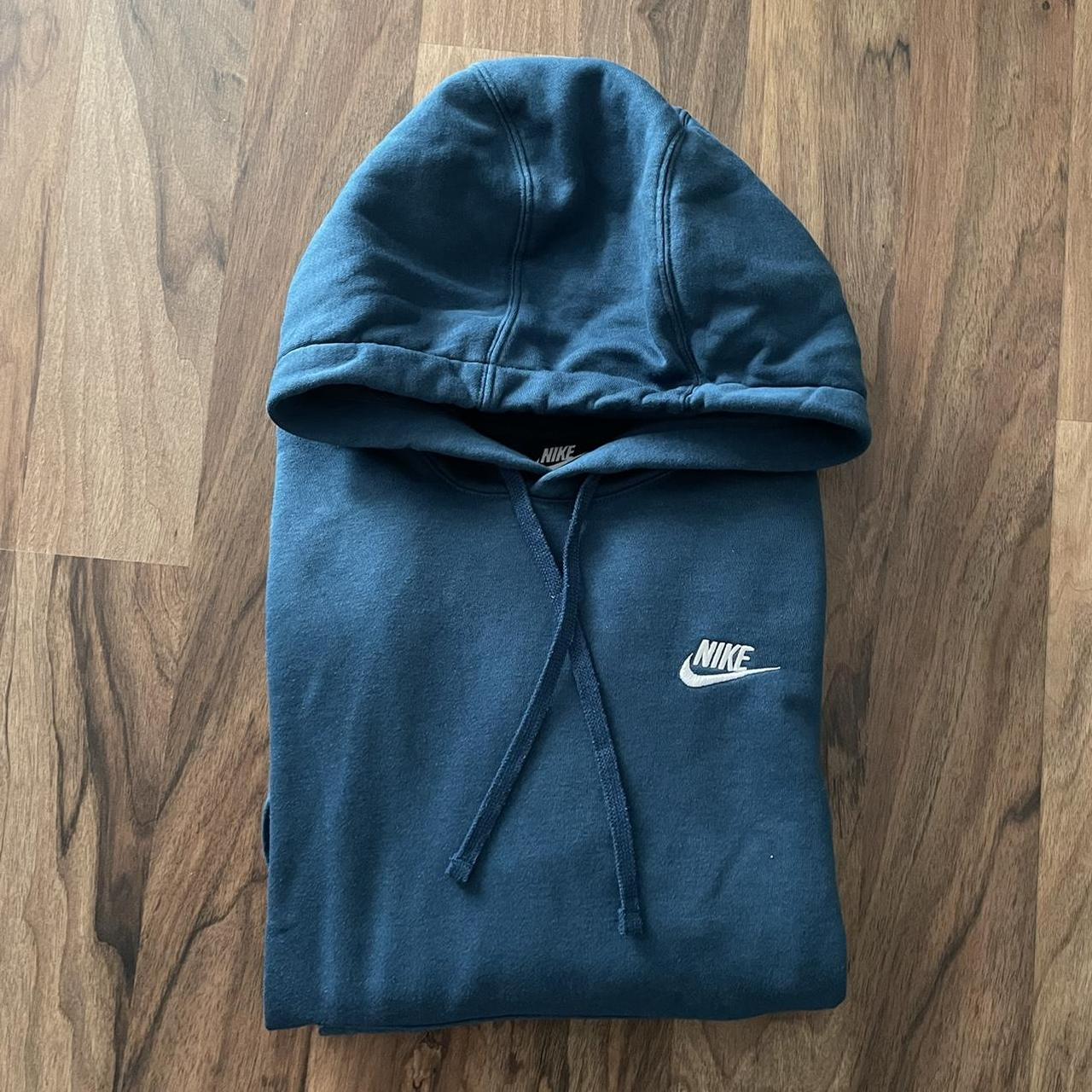 mens nike hoodie blue