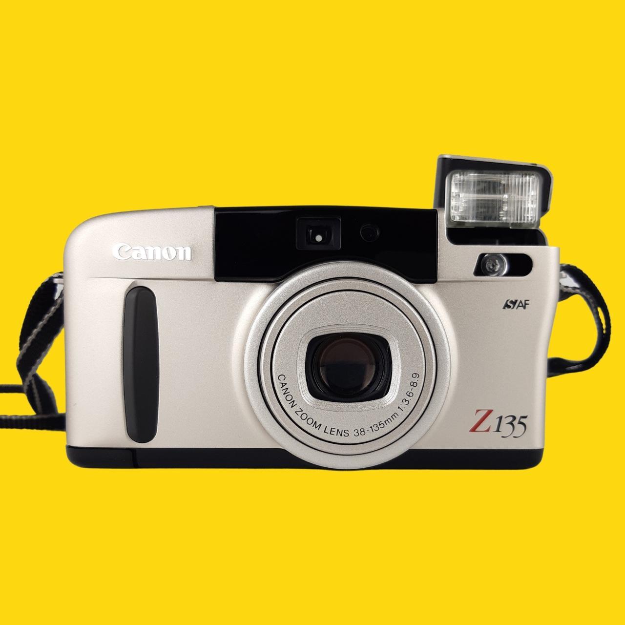 😍 Canon Z135 Point and Shoot 35mm Film Camera... Depop