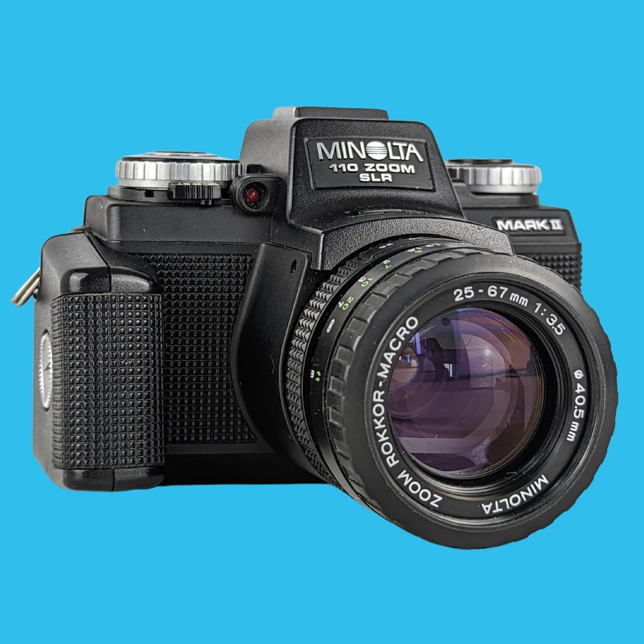 Minolta 110 Zoom SLR 110mm Film Camera This compact... Depop