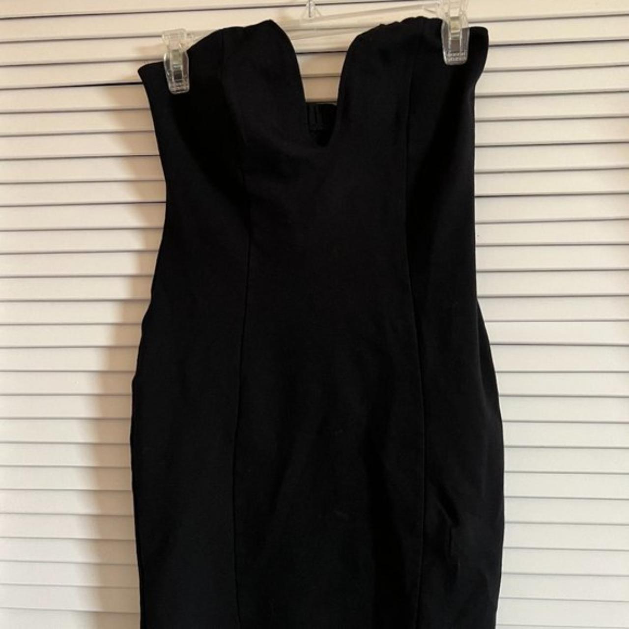 Chocoolate Women's Black Dress | Depop