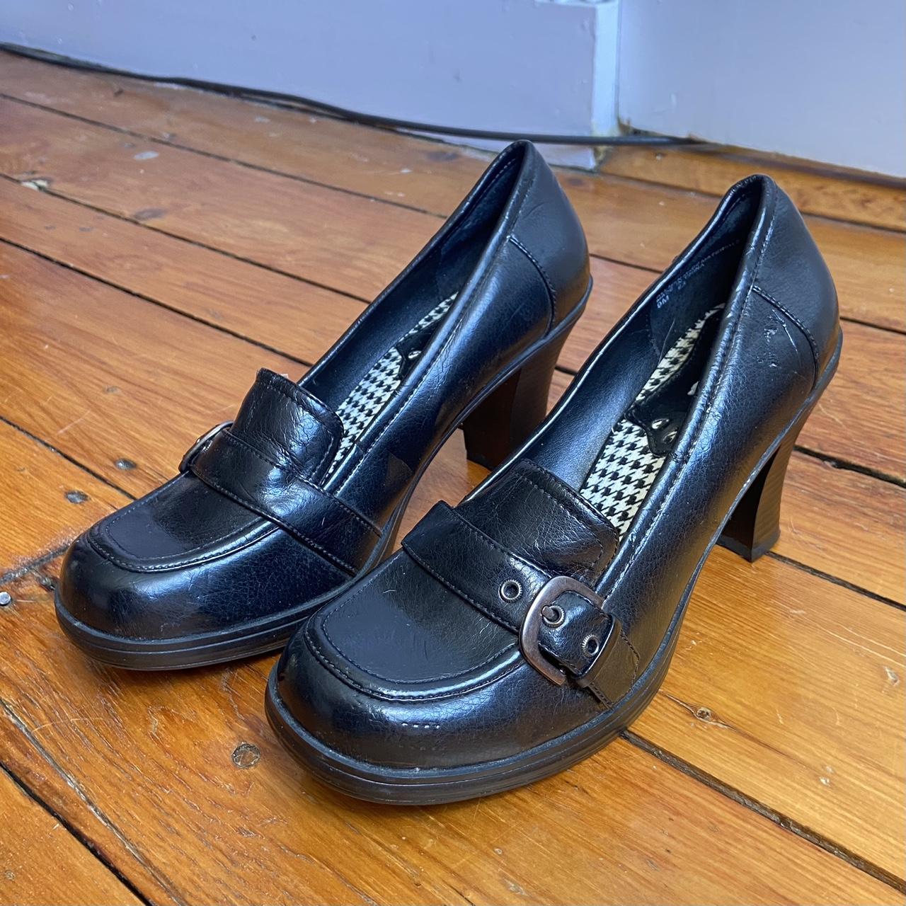 90s platform loafers