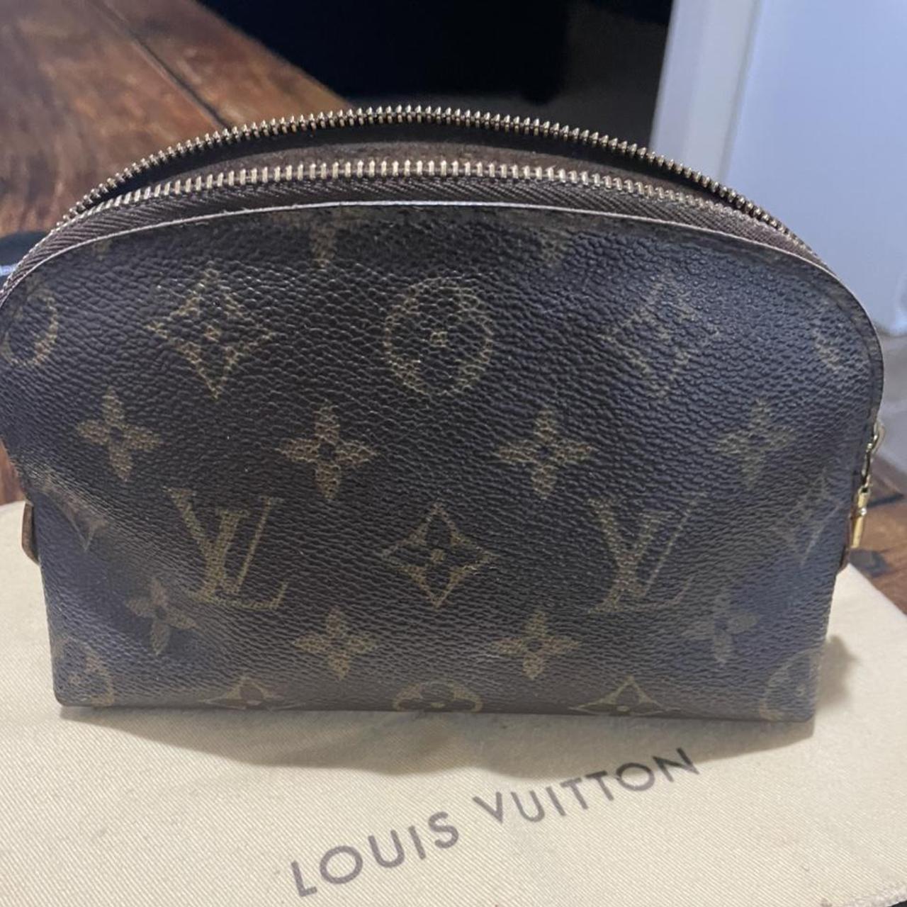 Authentic Louis Vuitton Monogram cosmetic pouch - Depop