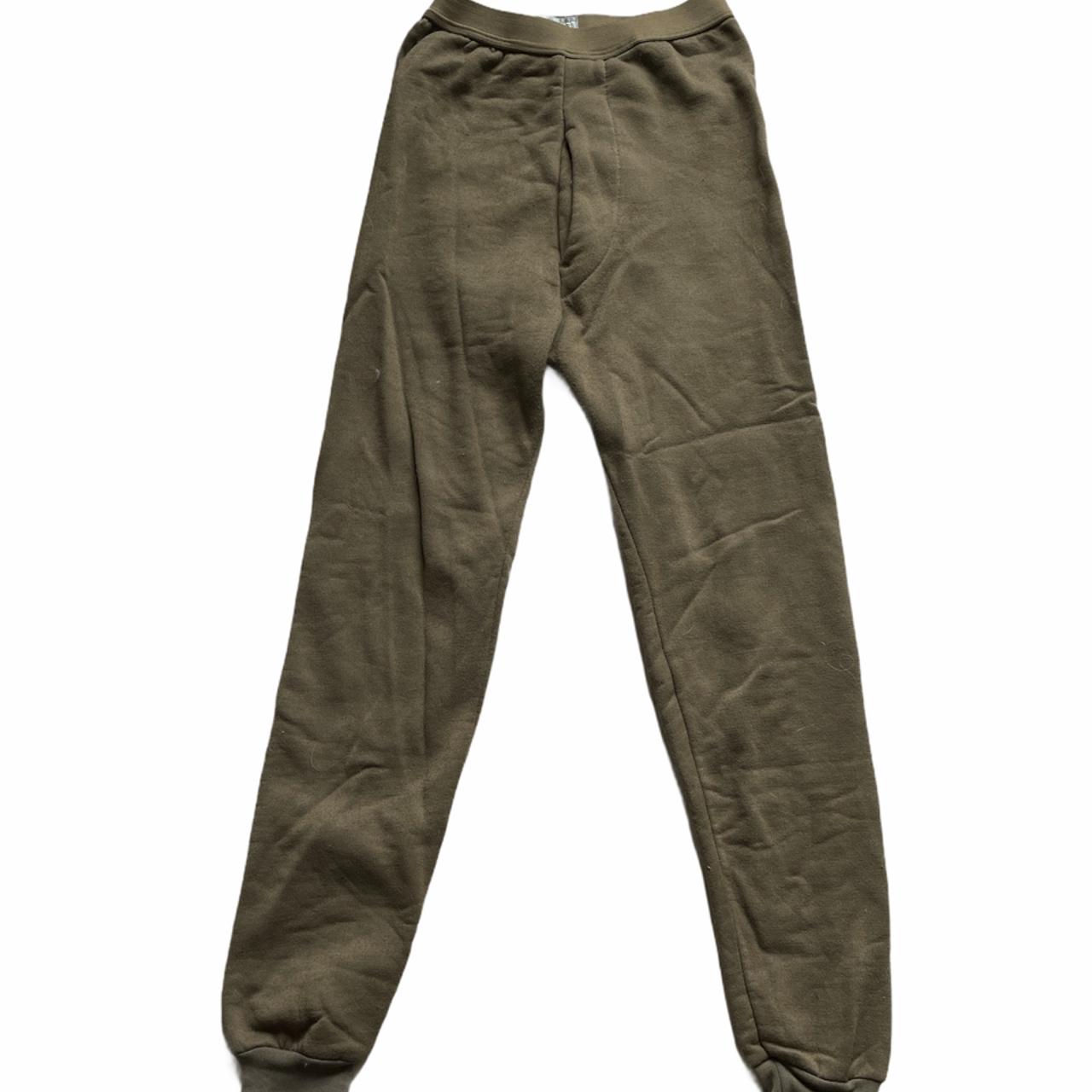 Vintage Military Army Sweatpants . Long Johns. Worn... - Depop