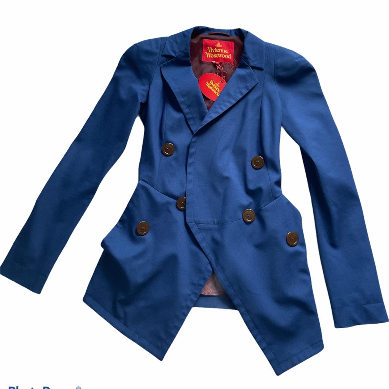 Vivienne Westwood Women's Blue and Red Jacket