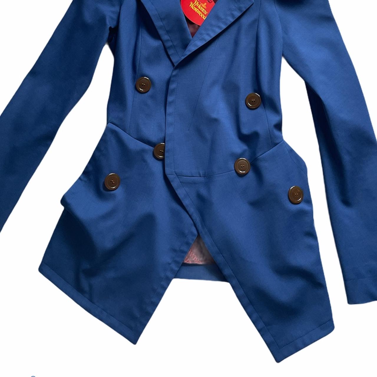 Vivienne Westwood Women's Blue and Red Jacket (4)