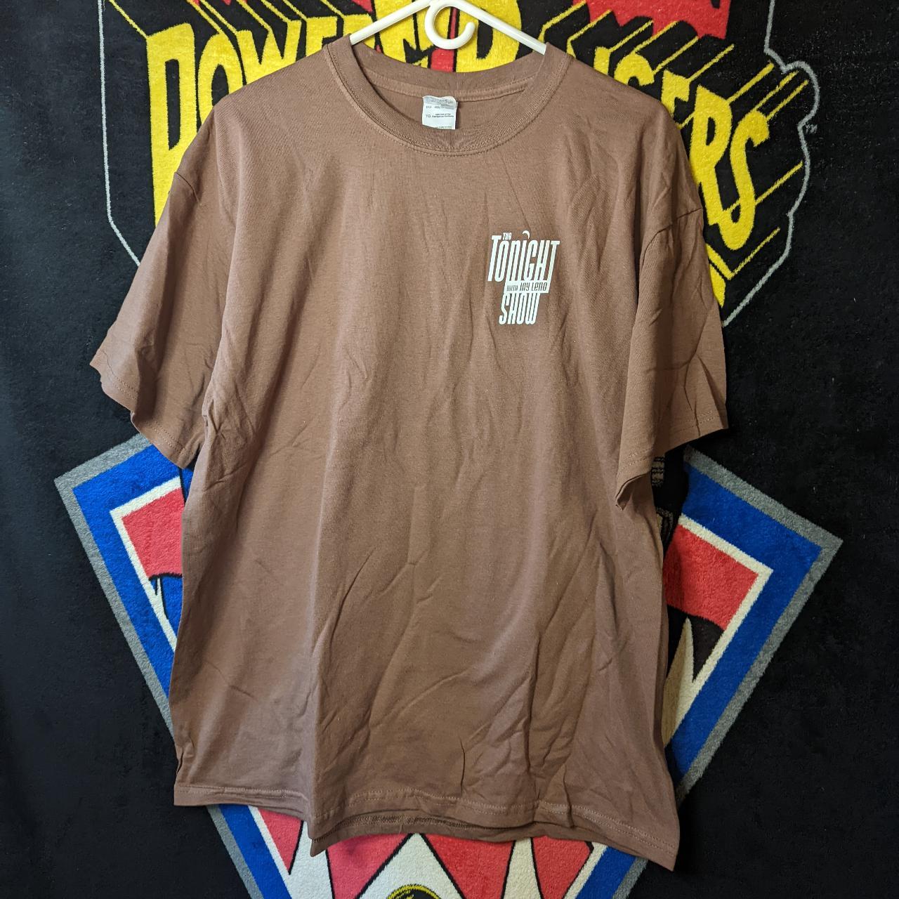 Gildan Men's Brown T-shirt | Depop