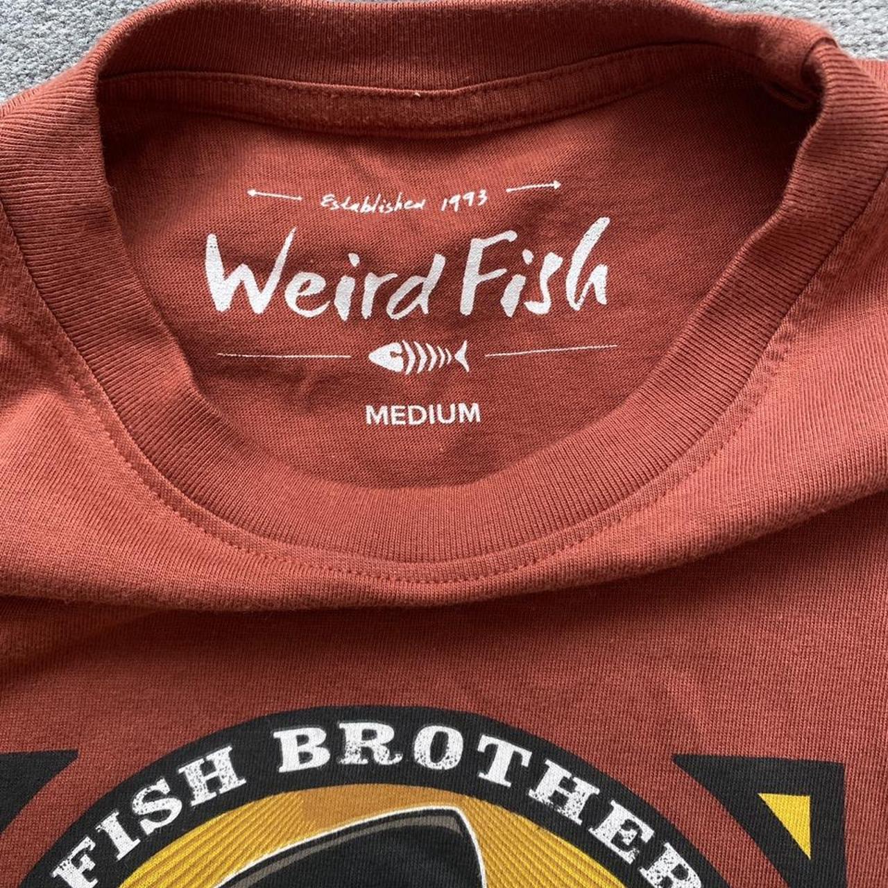 New WEIRD FISH Men’s Peaky Flounders T-shirt 