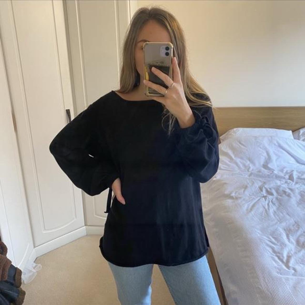 zara slouchy jumper