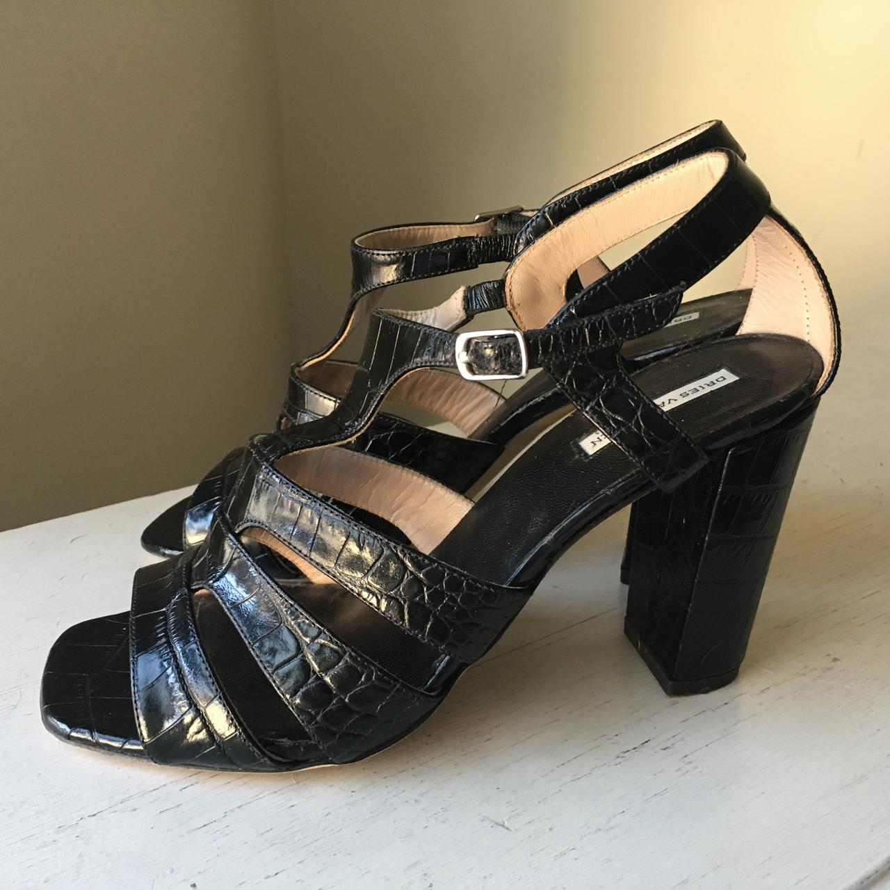 Dries Van Noten Women's Black Sandals (2)