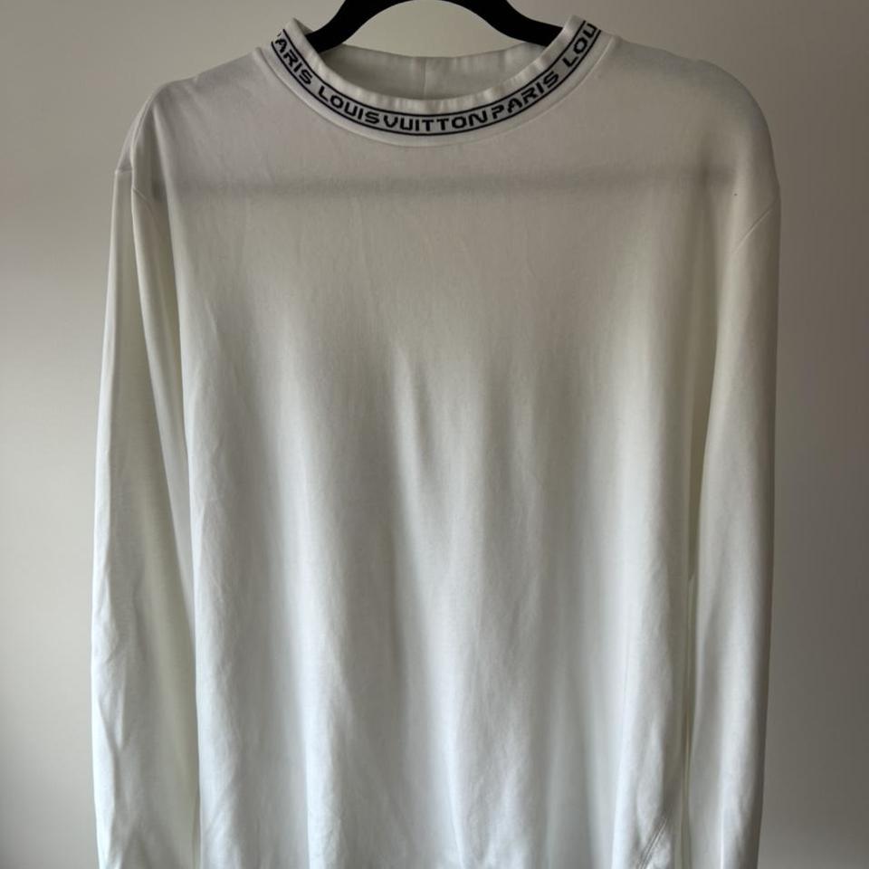 LV silk shirt Size medium to medium large Wore - Depop