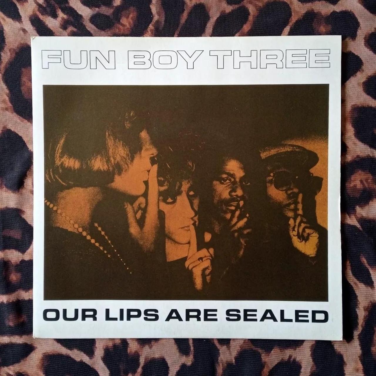 FUN BOY THREE OUR LIPS ARE SEALED 7" SINGLE... Depop