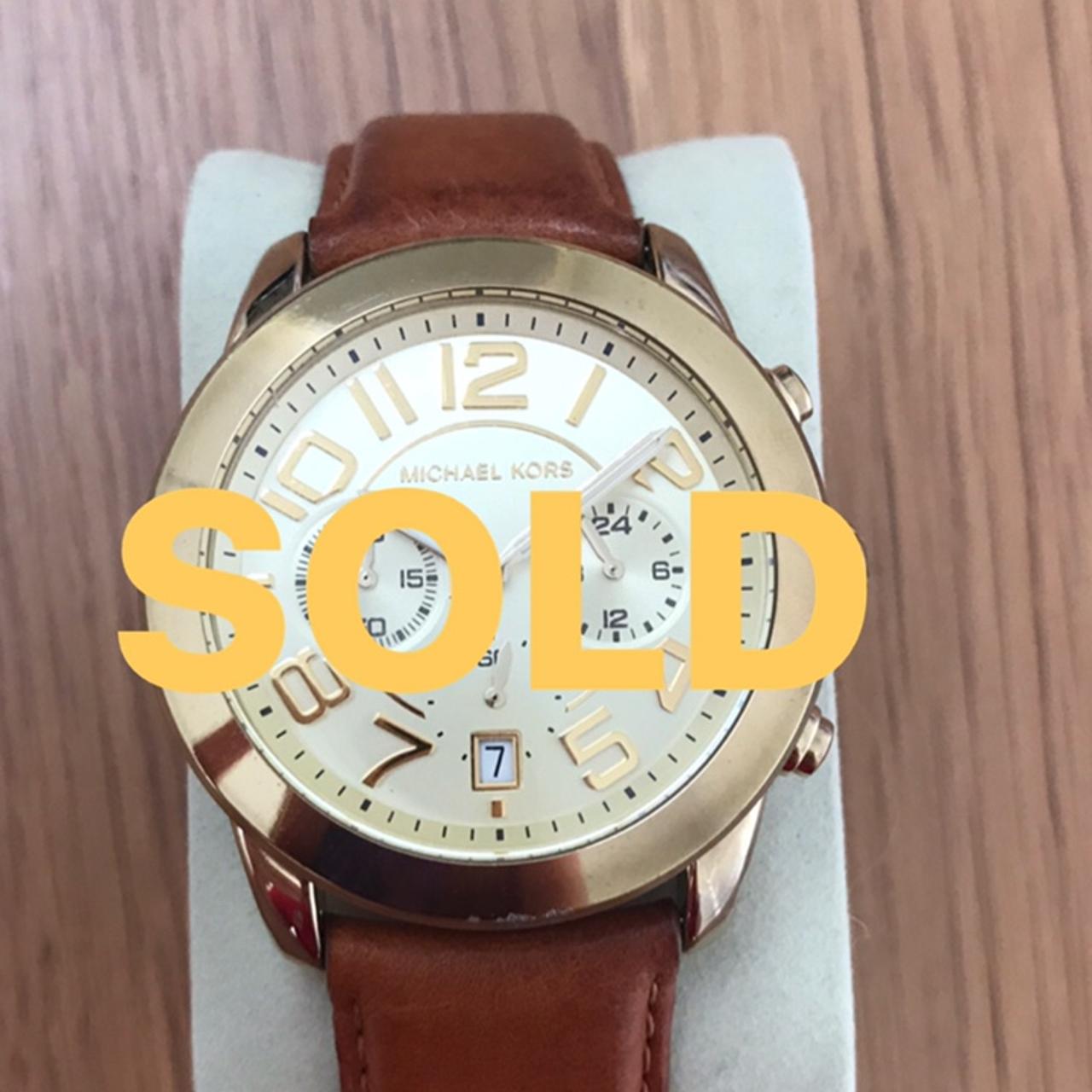 Michael Kors MK-2251 Rose Gold Watch, Used,