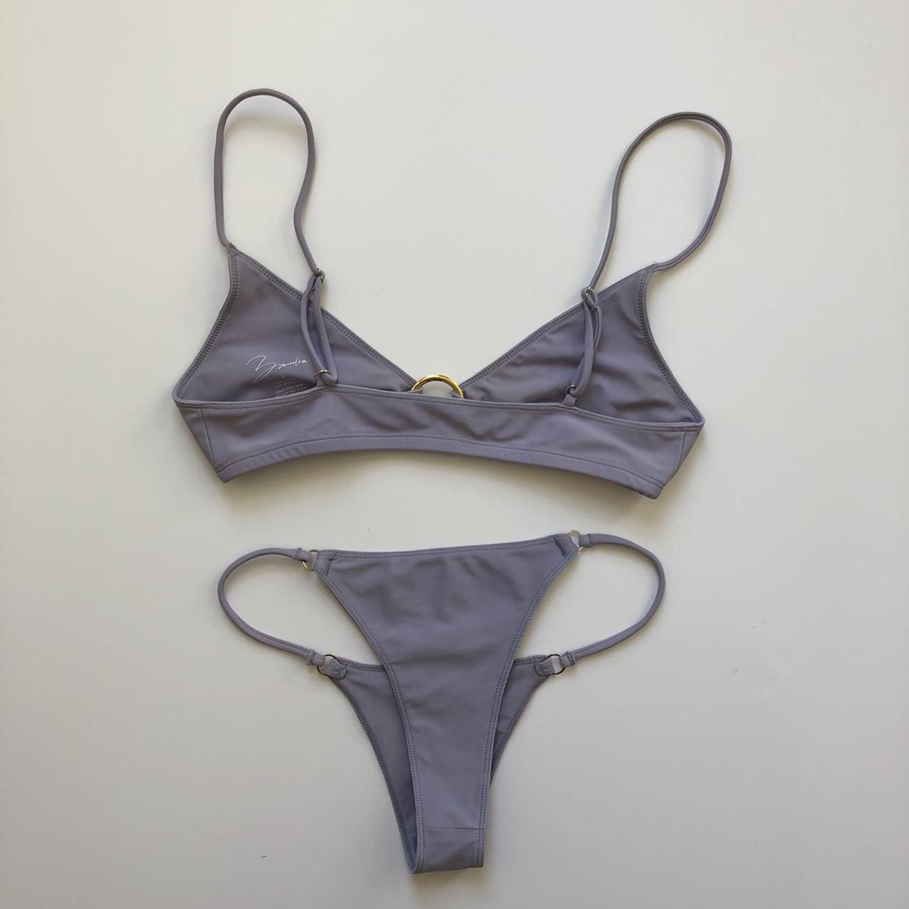 Bāmba Swim Women's Purple and Pink Bikinis-and-tankini-sets | Depop