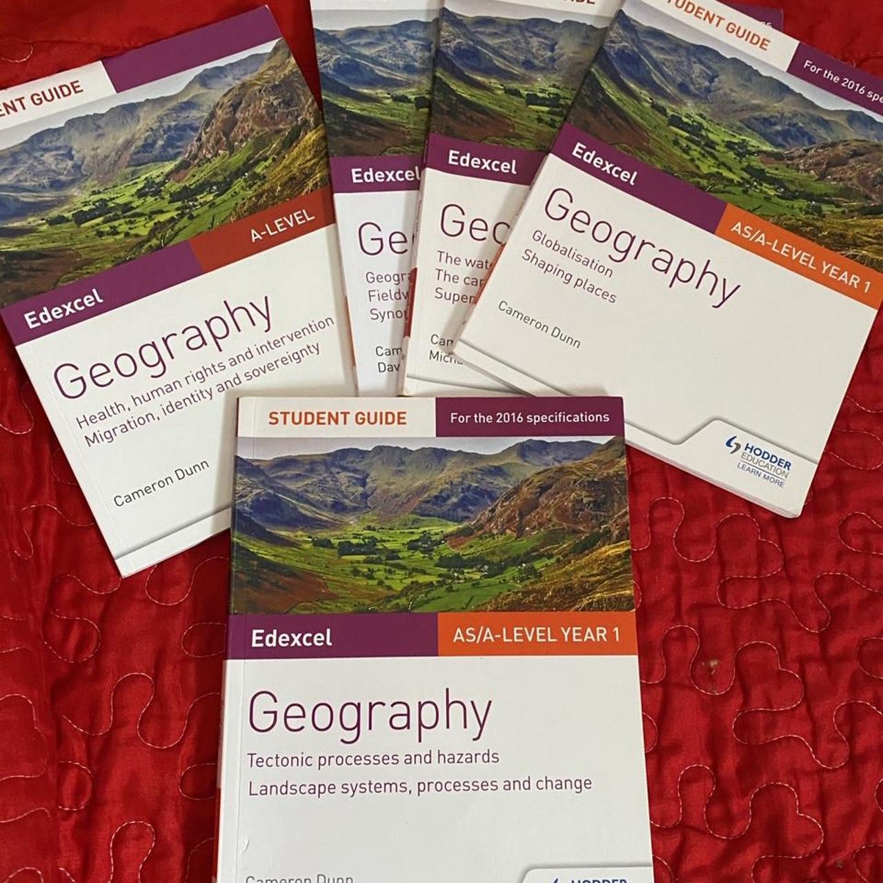 A Level Edexcel Geography revision guide. This is... Depop