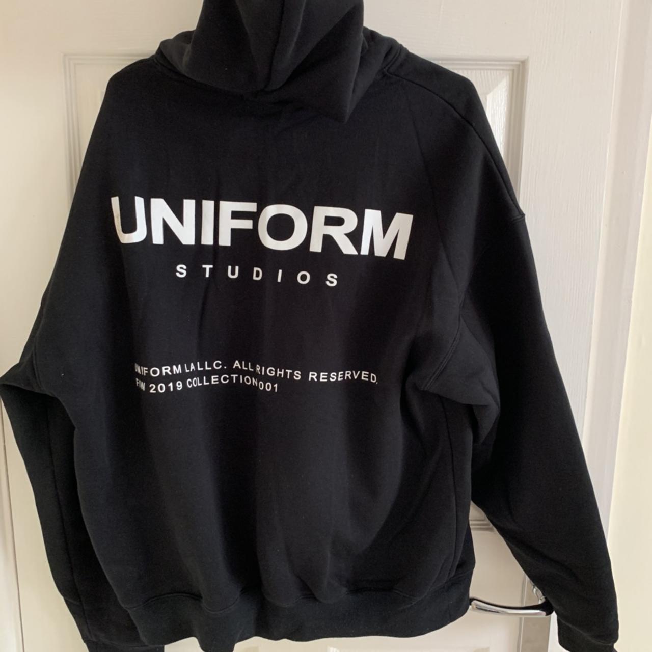 Uniform studios hoodie Size M Worn but great... - Depop