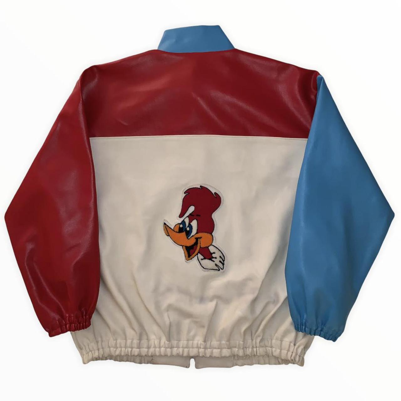 Vintage 90s Louisville Cardinals heavyweight leather - Depop
