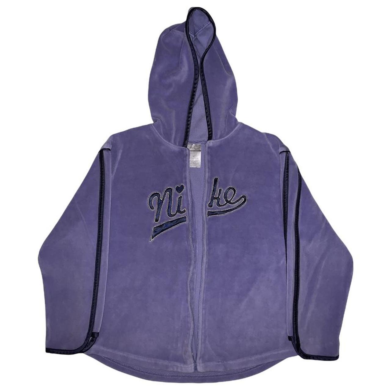 ladies purple nike hoodie